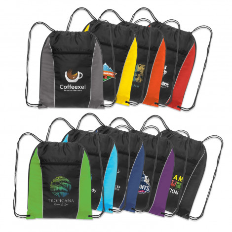 Promotional draw string backpack